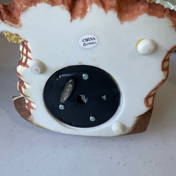 EUC sailor teddy bear with sailboat music box - Picture 5 of 6